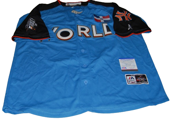 DOMINGO ACEVEDO signed (FUTURES GAME) Oakland Athletics jersey PSA/DNA AK30445