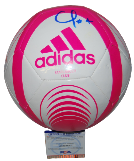 CARSON PICKETT signed (NORTH CAROLINA COURAGE) Soccer ball PSA/DNA AM23851