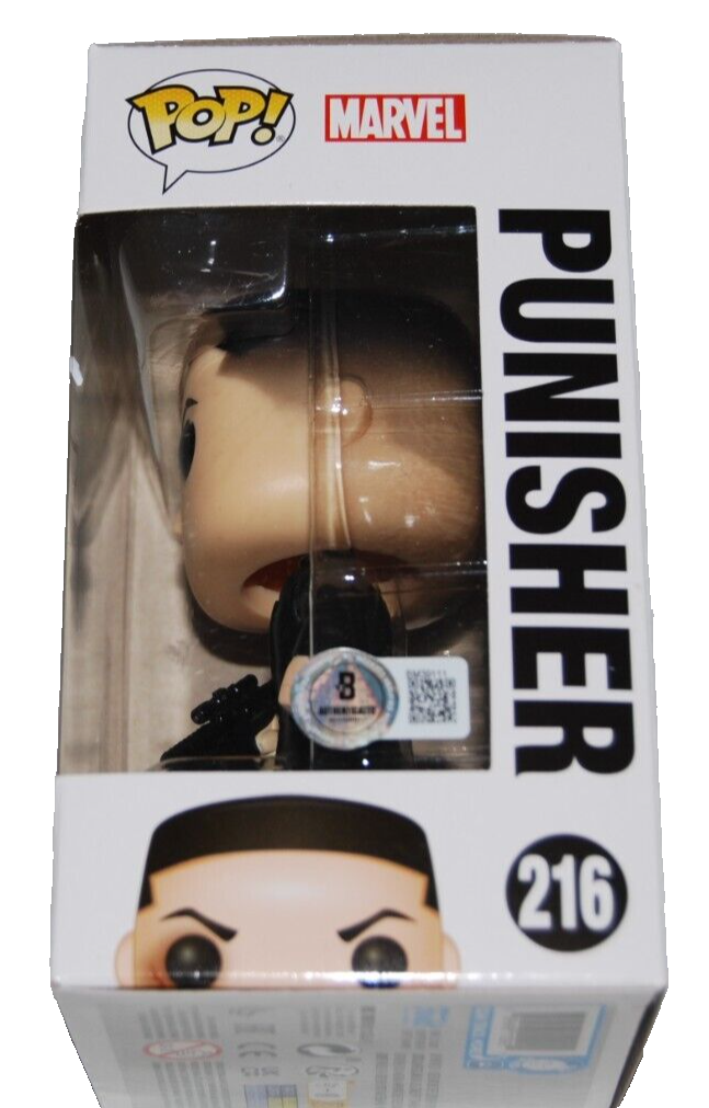 JON BERNTHAL signed (THE PUNISHER) Daredevil #216 Funko Pop BECKETT BAS BM39111