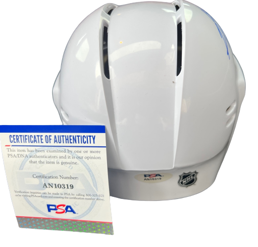 JONATHAN TOEWS signed (CHICAGO BLACKHAWKS) mini hockey helmet PSA/DNA AN1309