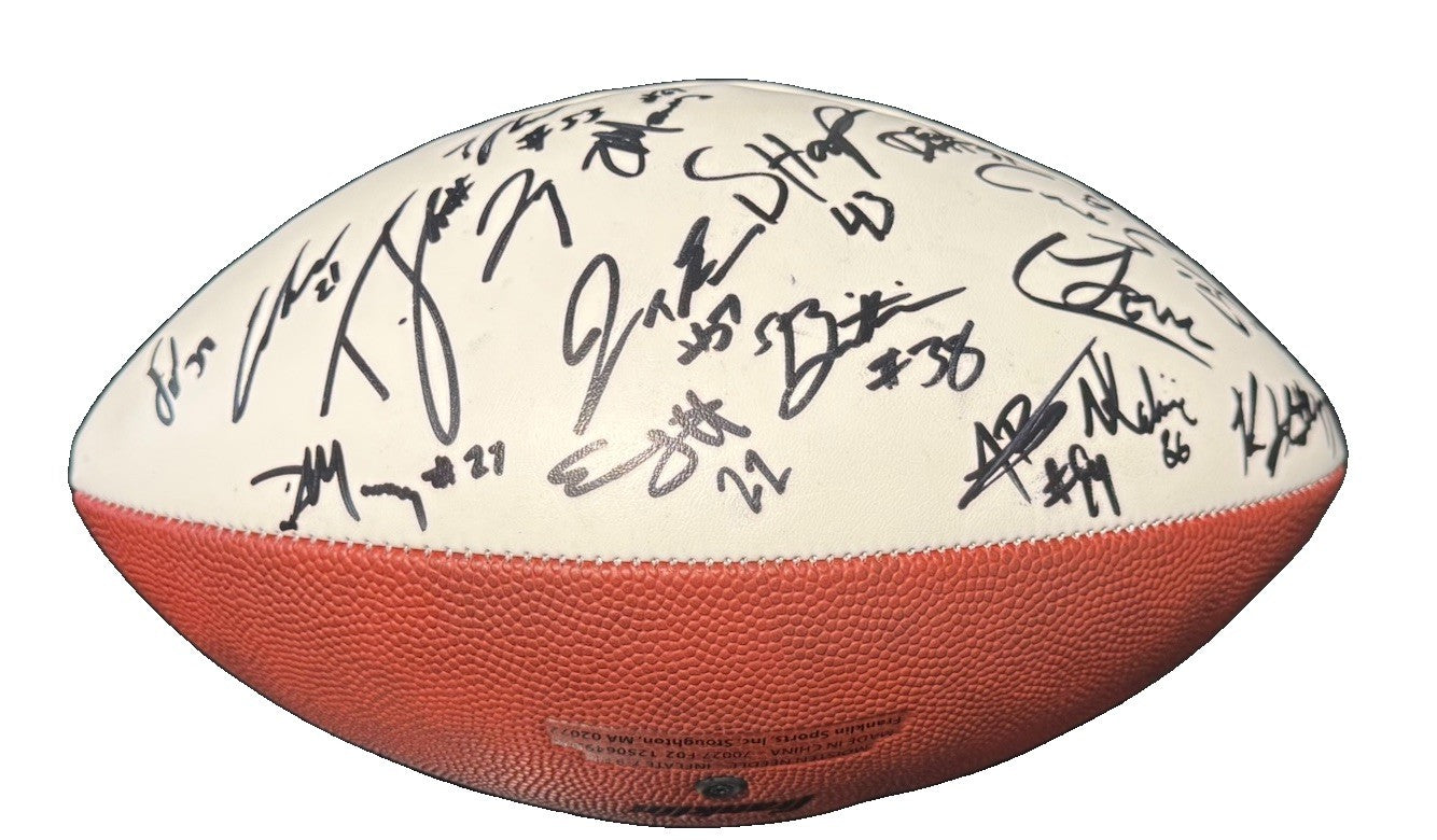 2026-27 CHICAGO BEARS autographed White Pannel Team Football Caleb Williams 🐻