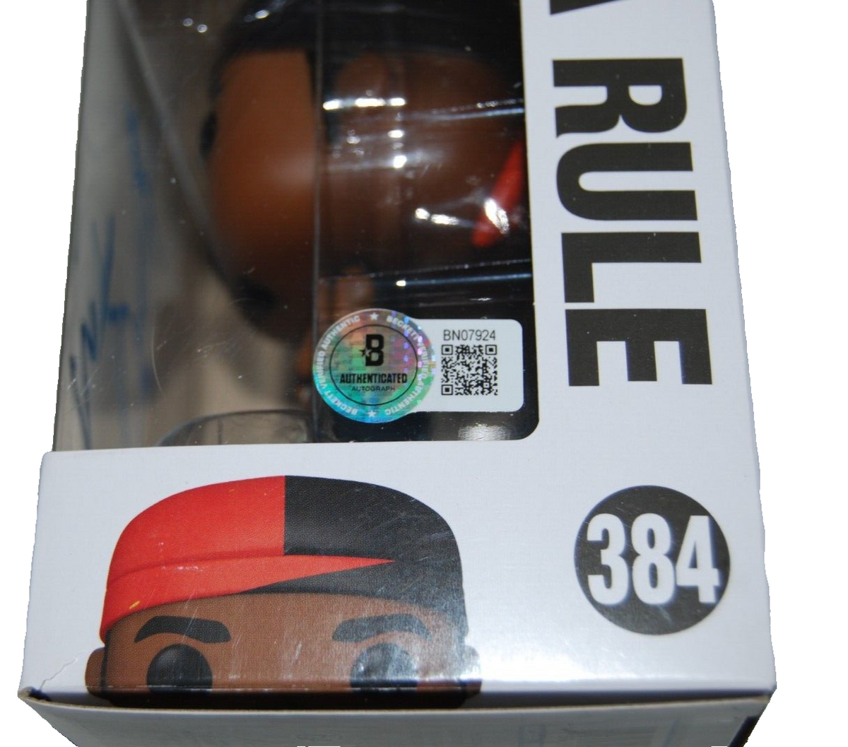 JA RULE signed (ICONN LIVE) Pop Rocks #384 Funko Pop BECKETT BAS BN07924