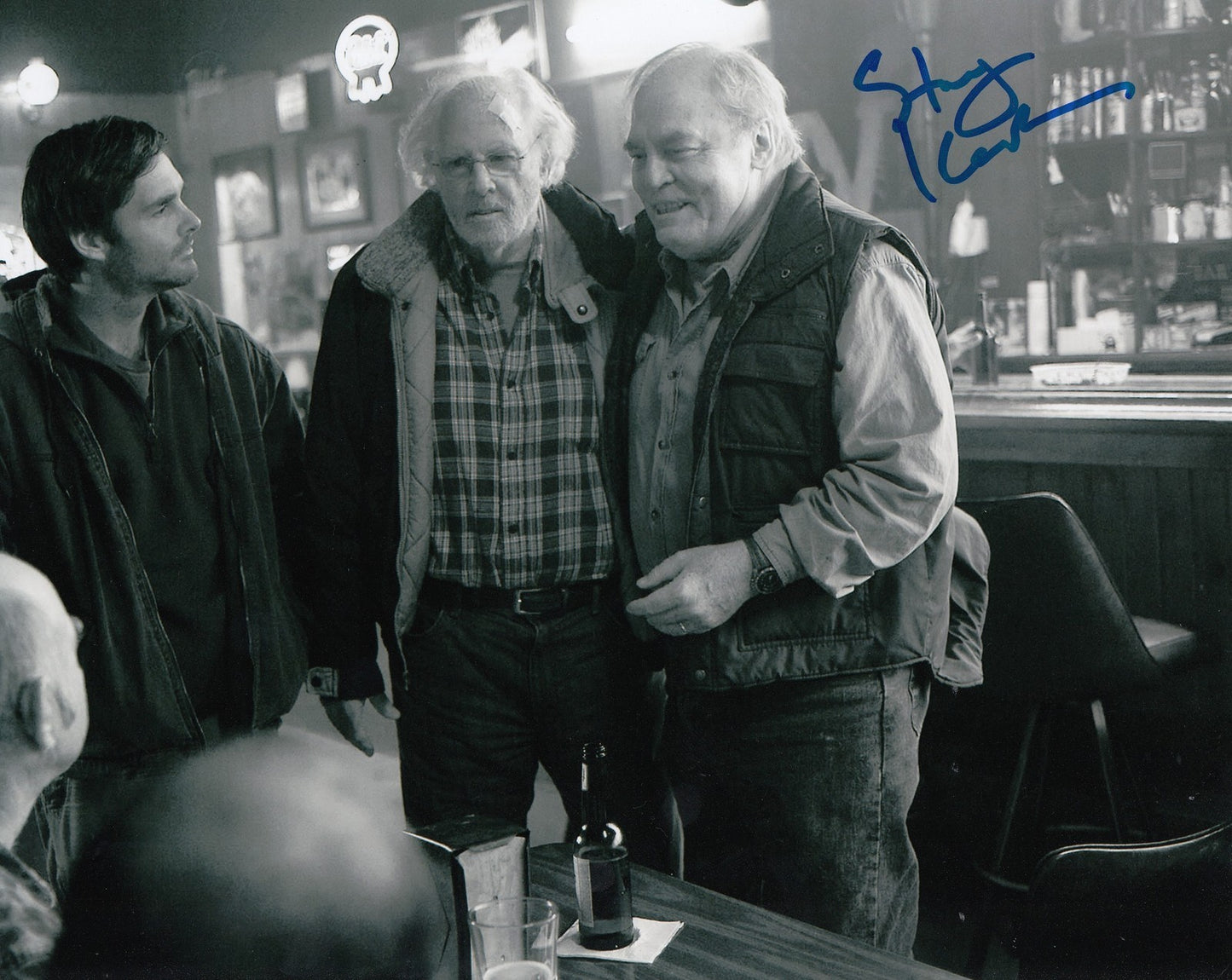 STACY KEACH signed (NEBRASKA) 8X10 photo *PROOF* Ed Pegram W/COA
