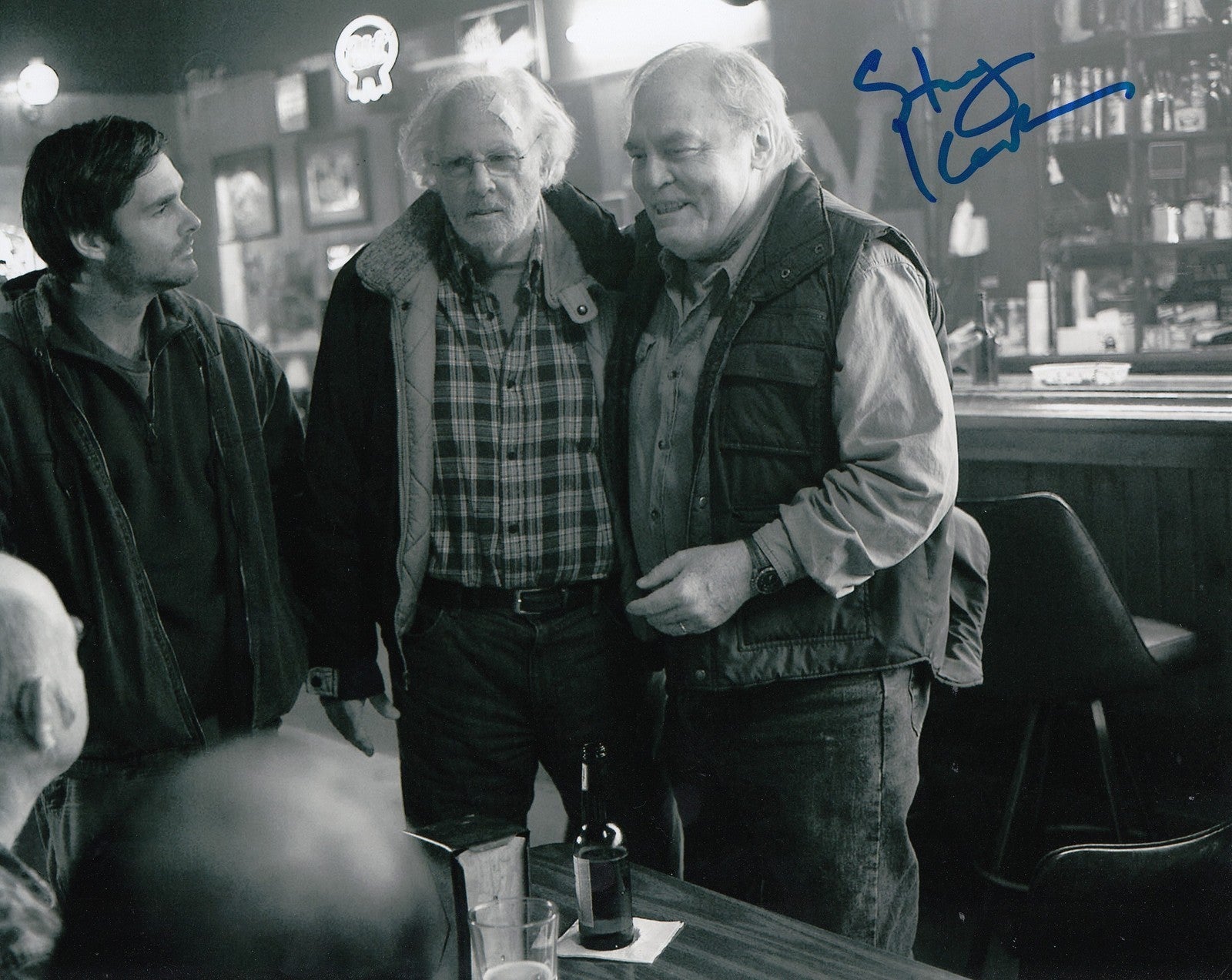 STACY KEACH signed (NEBRASKA) 8X10 photo *PROOF* Ed Pegram W/COA