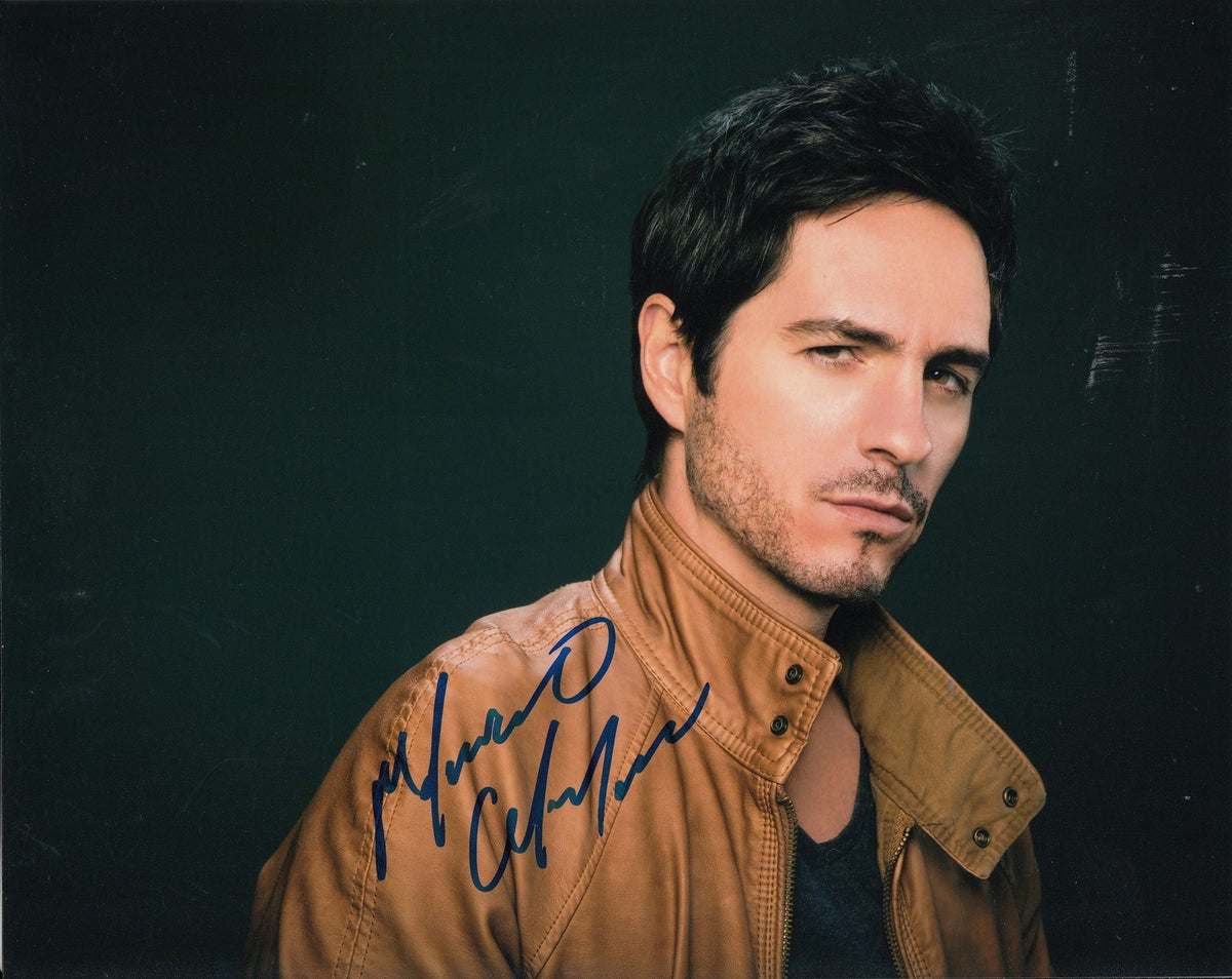 MAURICIO OCHMANN signed (EL CHEMA) JOSE VENEGAS TV ACTOR 8X10 photo W/COA #2