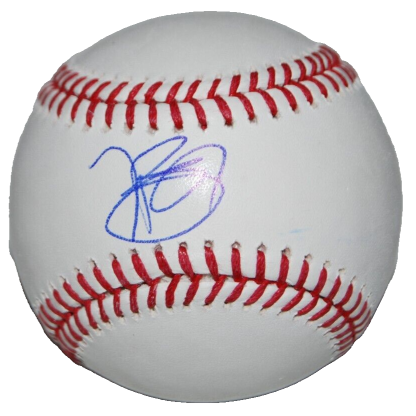 TIM BROWN signed (OAKLAND RAIDERS)  Major League OML baseball JSA AX31864