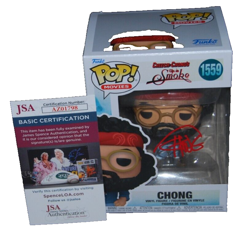 TOMMY CHONG signed  (UP IN SMOKE)  autographed Funko Movie Pop 1559 JSA AZ10798