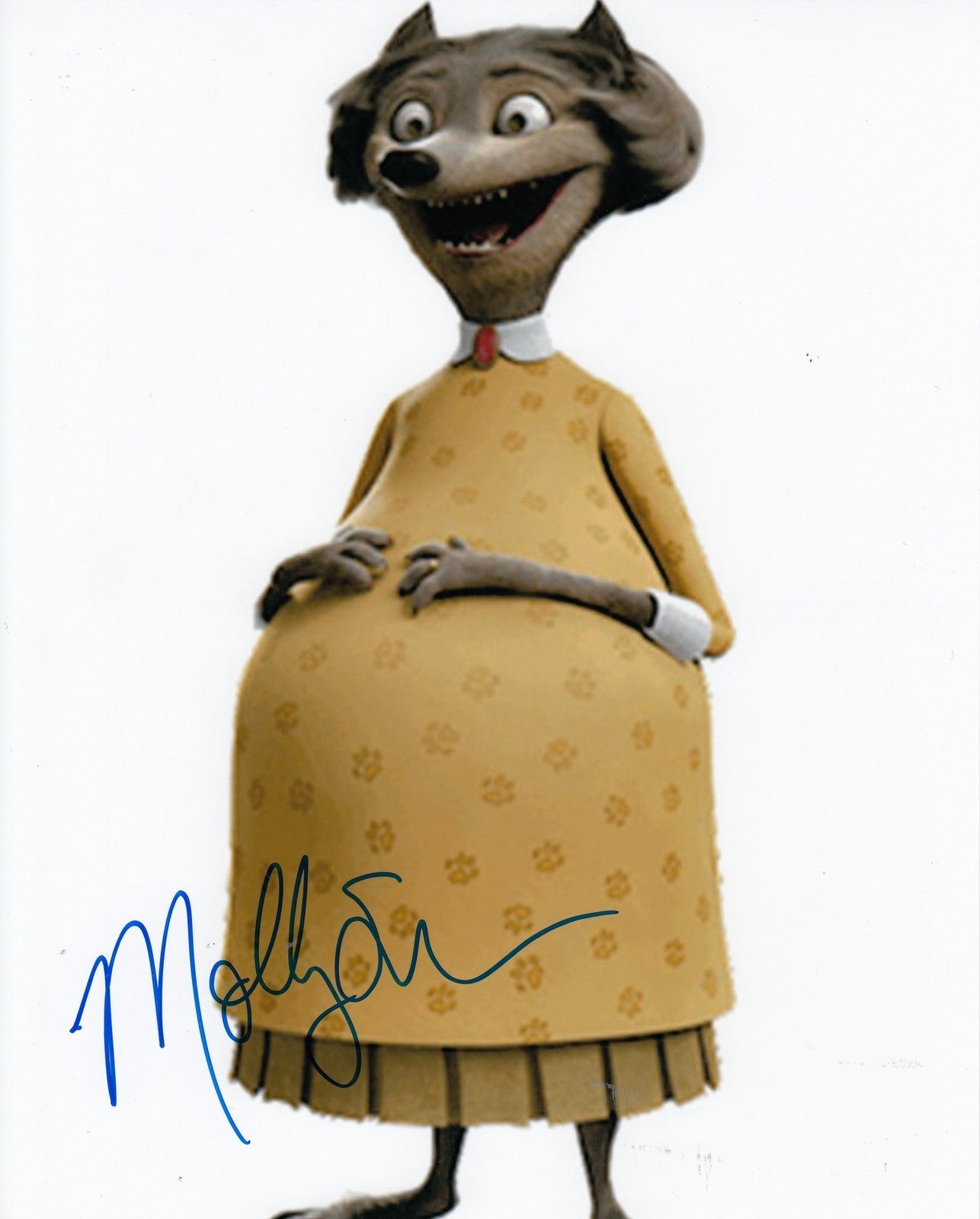 MOLLY SHANNON signed (HOTEL TRANSYLVANIA) 8X10 *WANDA* photo W/COA