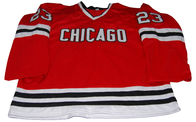 PHILIPP KURASHEV signed (CHICAGO BLACKHAWKS) XL hockey jersey BECKETT AD27314