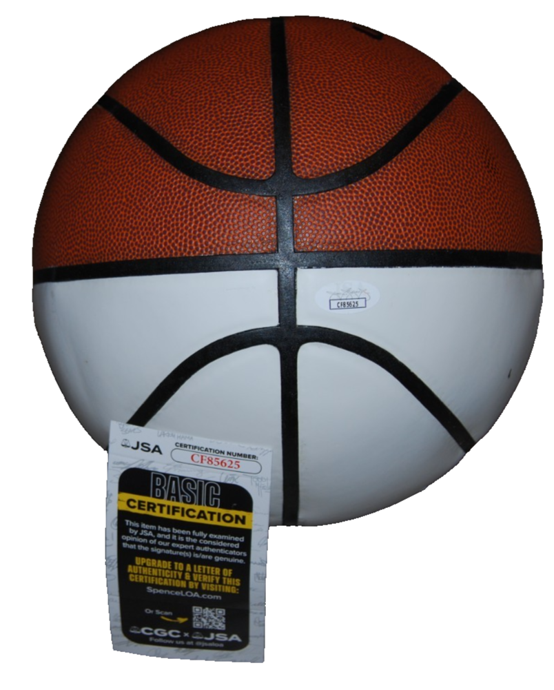 PAIGE BUECKERS signed (DALLAS WINGS) WNBA #1 PIC F/S LOGO basketball JSA CF85625