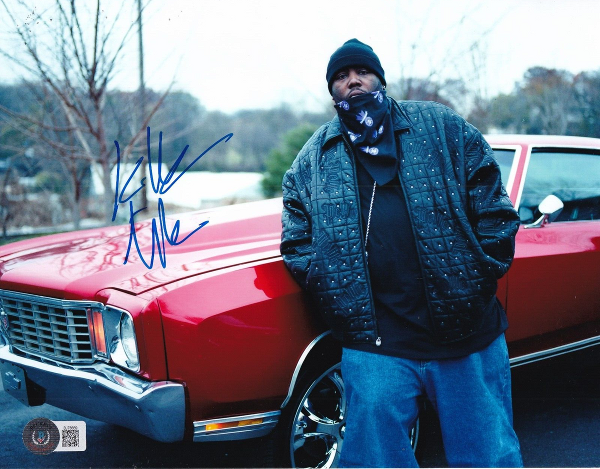 KILLER MIKE signed (DOWN BY THE LAW) RAPPER 8X10 photo BECKETT BAS BJ76669