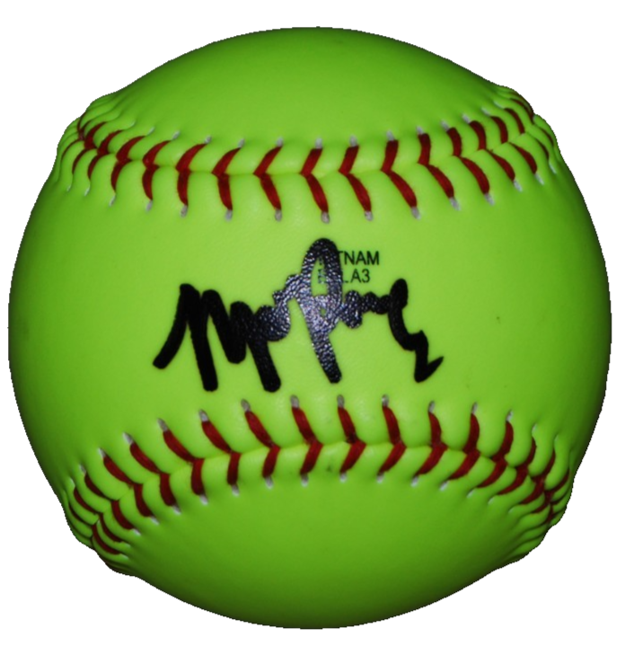SYDNEY ROMERO signed (TALONS) Mexico 2020 Oklahoma Softball BECKETT BAS BT78213