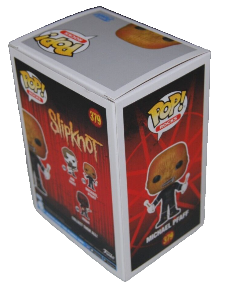 MICHAEL PFAFF signed (SLIPKNOT) Tortilla Man #379 Funko Pop BECKETT BAS BN37881
