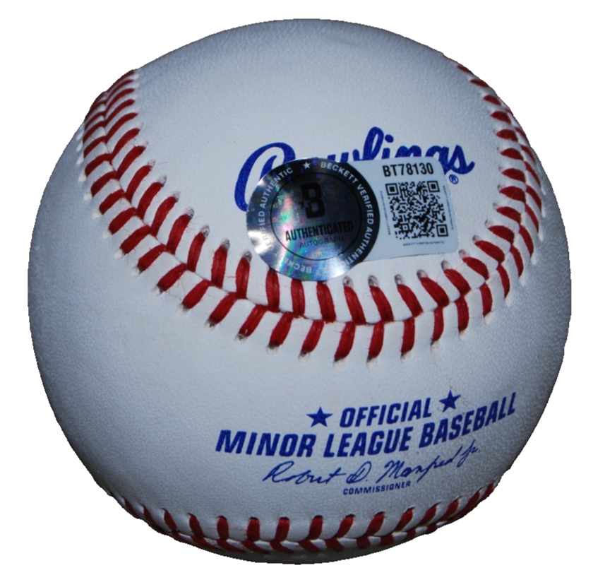 CLIFF POLITTE signed (CHICAGO WHITE SOX) Minor League baseball BECKETT BT78130