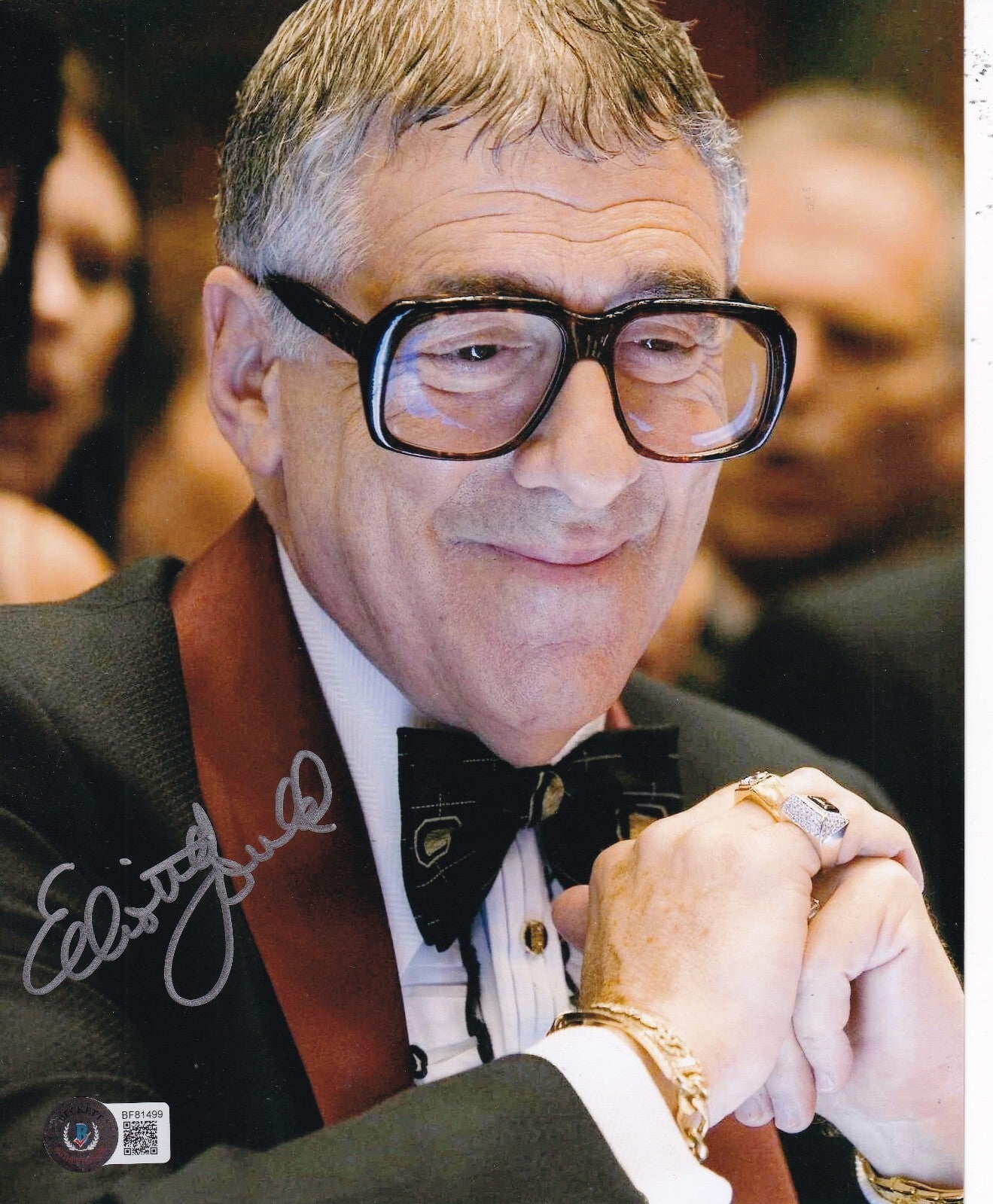 ELLIOTT GOULD signed (OCEANS ELEVEN) Movie 8X10 photo BECKETT BAS BF81499