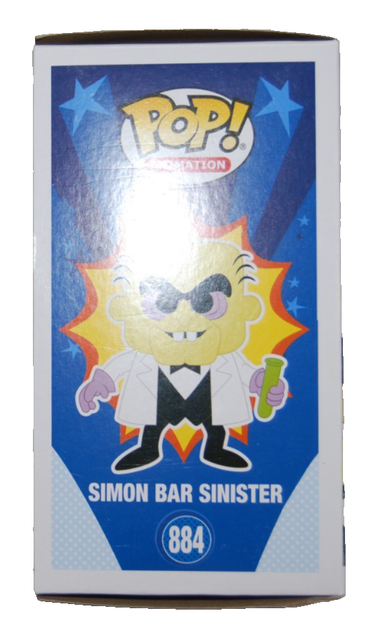 JIM BELUSHI signed (UNDERDOG) #1884 Simon Bar Funko Pop BECKETT BY085888