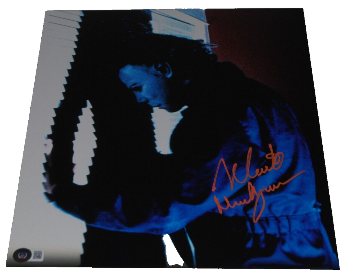 NICK CASTLE signed (HALLOWEEN) Movie 11X14 Michael Myers BECKETT BAS 1W002694