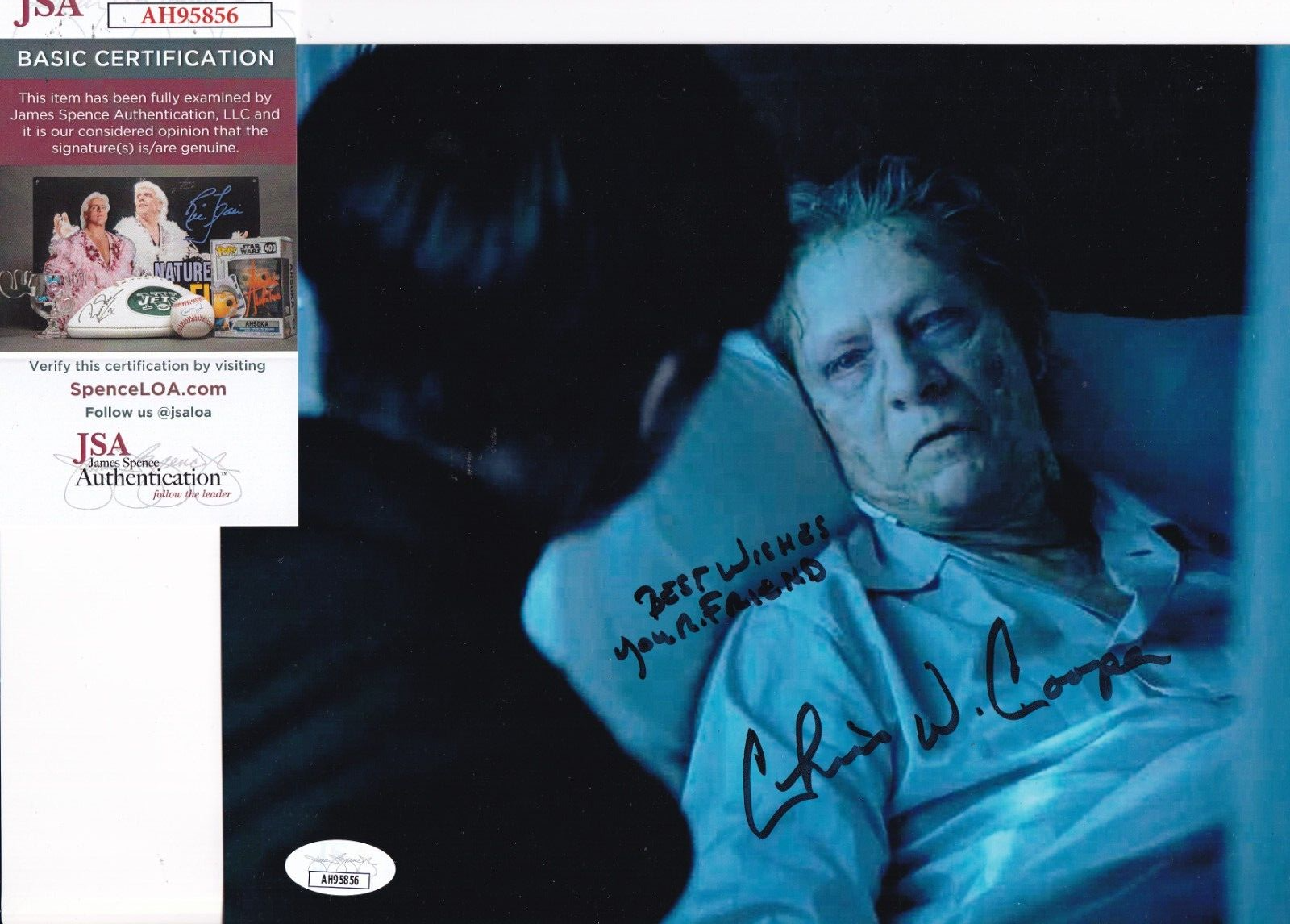CHRIS COOPER signed (THE PATRIOT) autographed movie 8X10 photo JSA COA AH95856