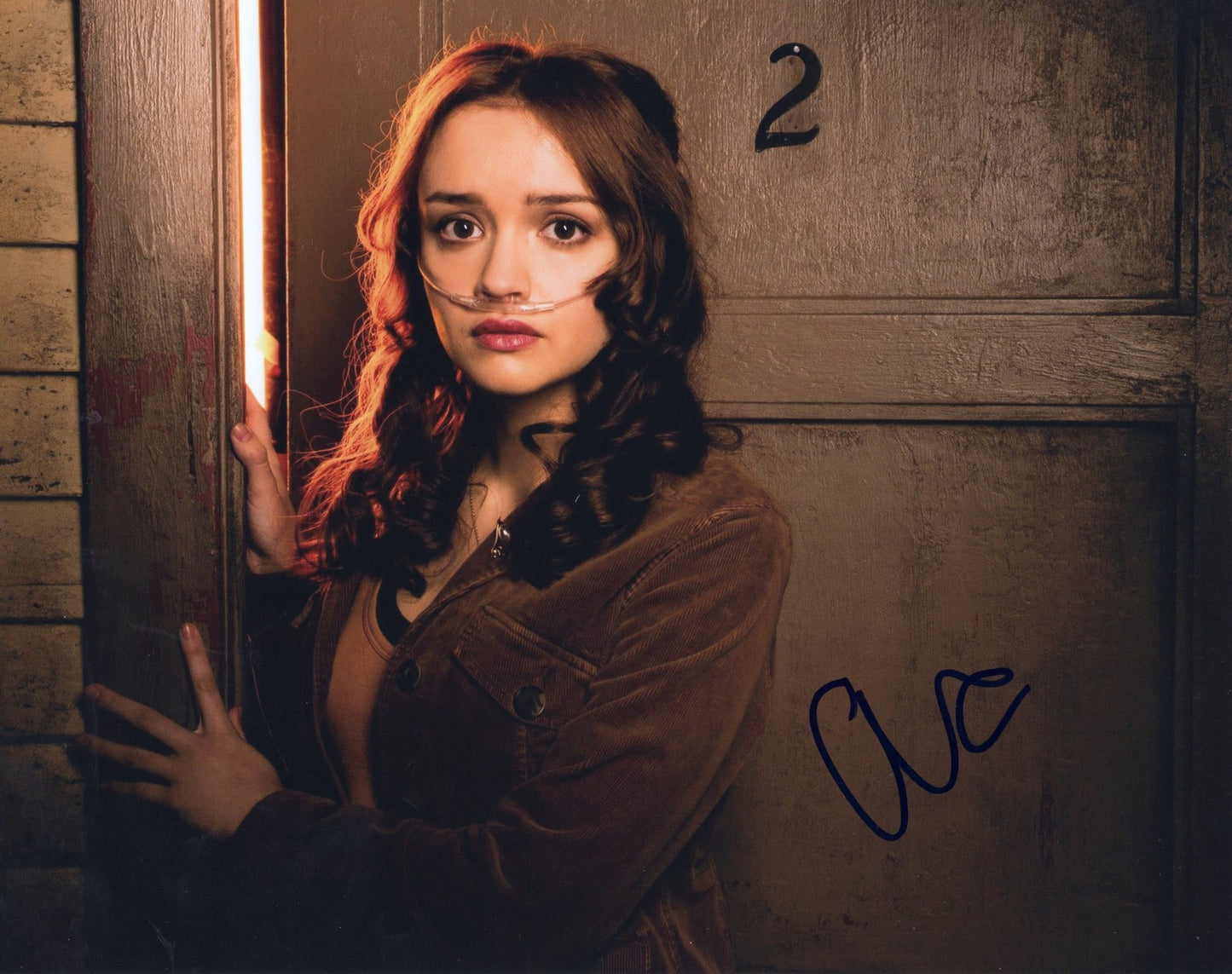 Olivia Cooke Signed 8x10 Photo w/COA Bates Motel Emma De Cody #6