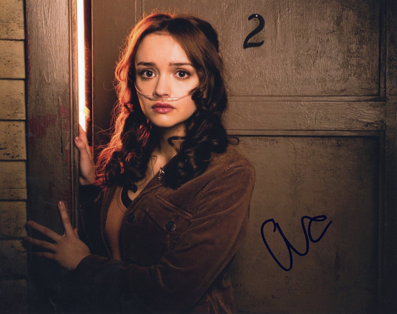 Olivia Cooke Signed 8x10 Photo w/COA Bates Motel Emma De Cody #6