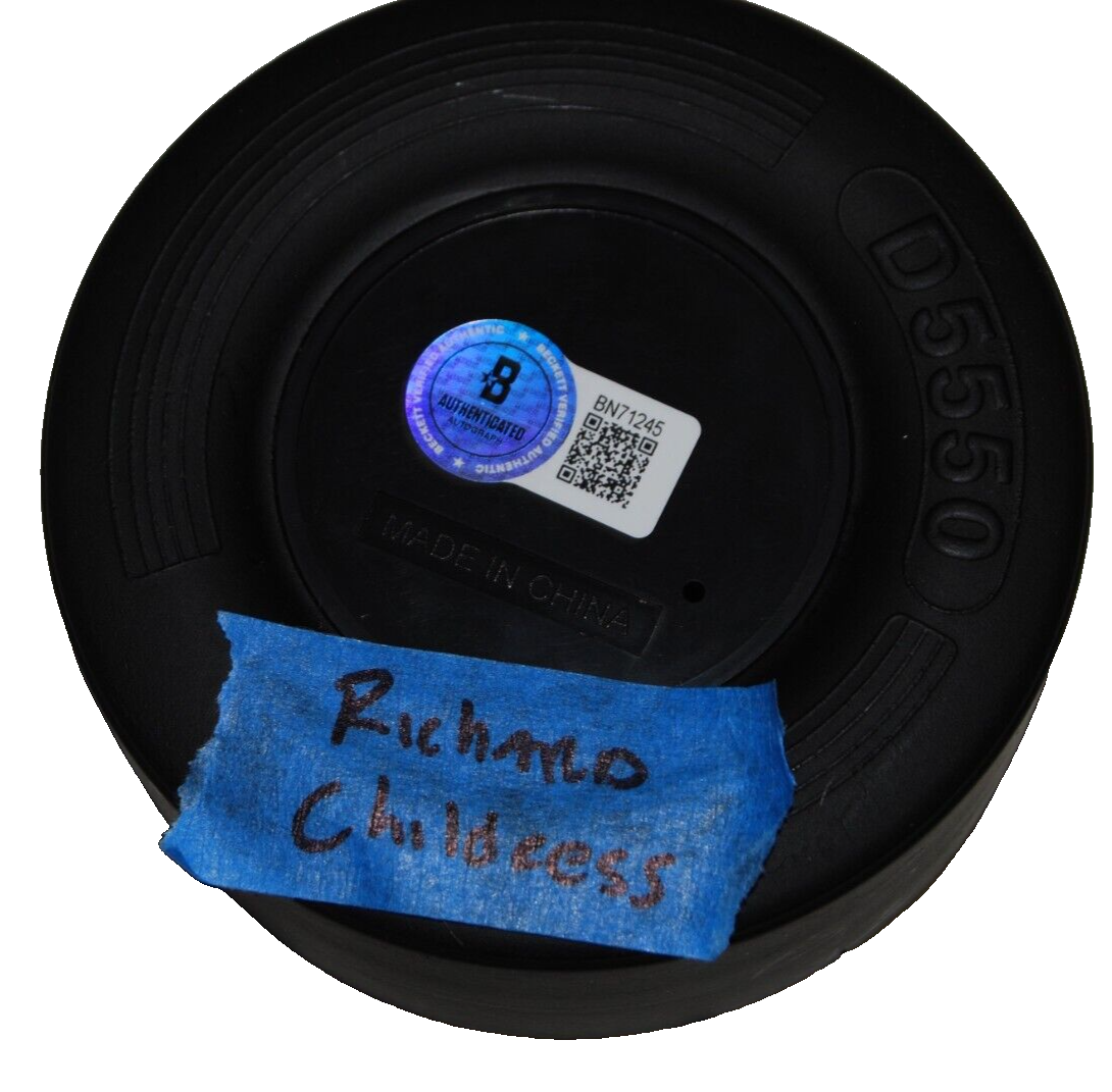 RICHARD CHILDRESS signed (NASCAR) Mini good year racing tire BECKETT BAS BN71245