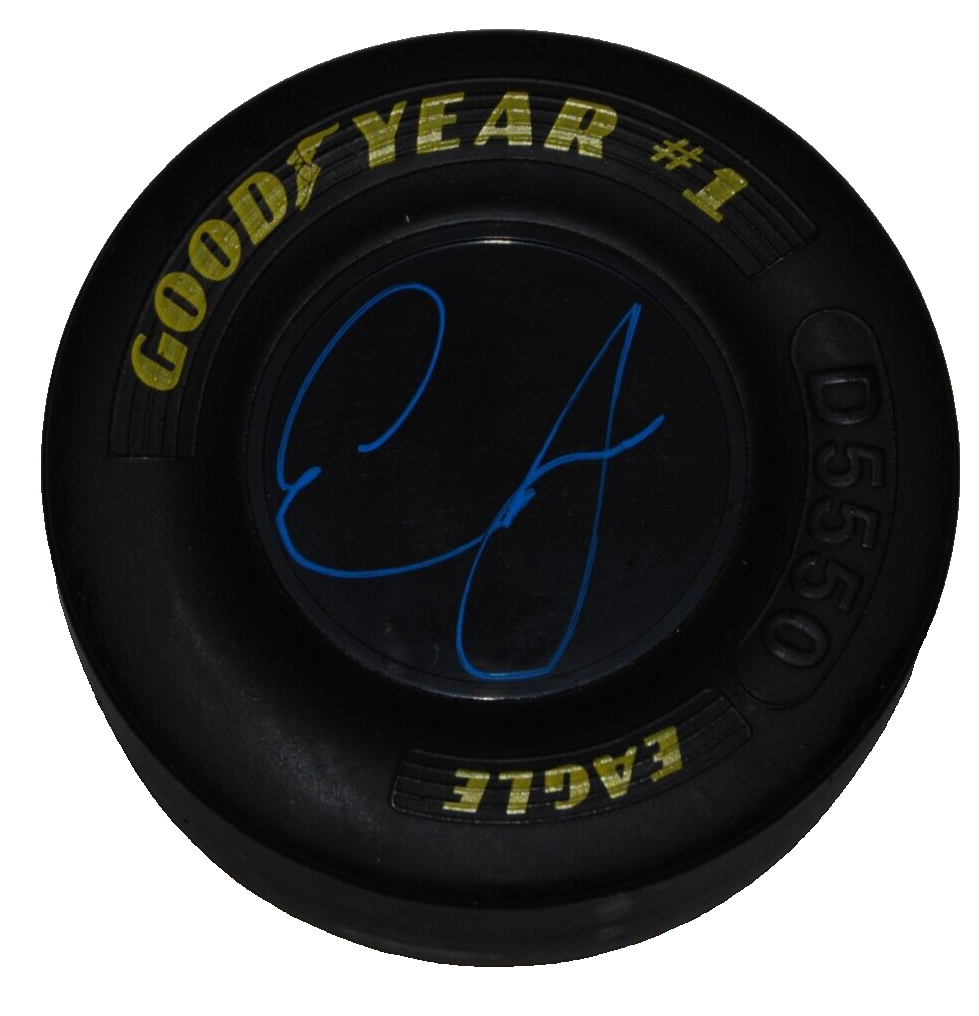 ERIK JONES signed (NASCAR) Mini good year racing tire BECKETT BAS BN71162