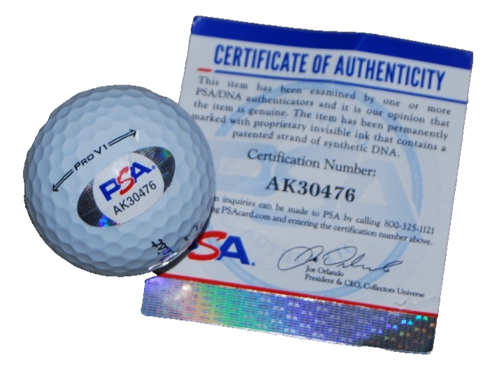 JOHN PAK signed (PGA) Florida State Seminoles golf ball PSA/DNA AK30476