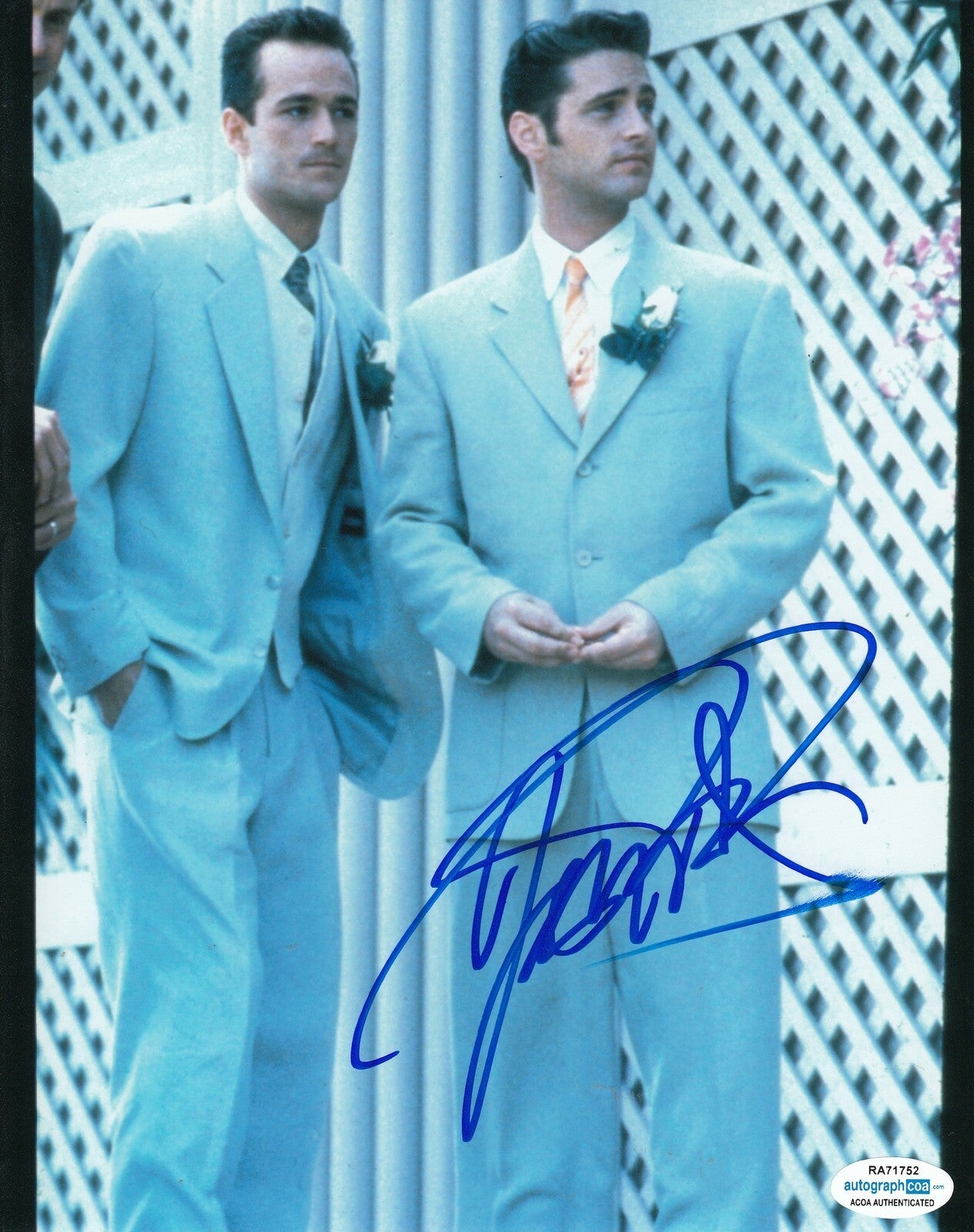 JASON PRIESTLEY signed (BEVERLY HILLS 90210) 8X10 photo Brandon BH90210 ACOA #1