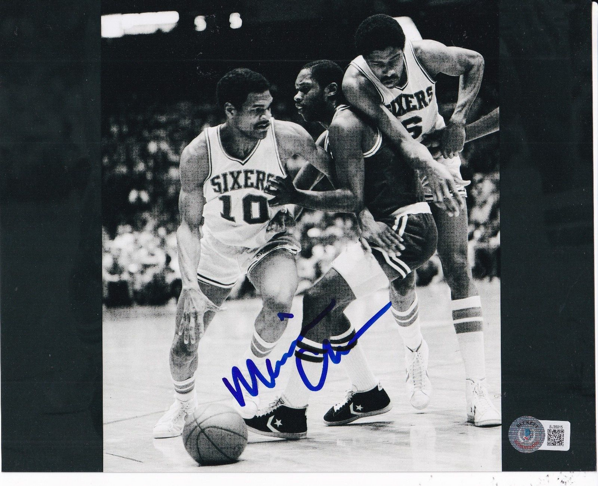 MAURICE CHEEKS signed (PHILADELPHIA 76ERS) basketball 8X10 photo BECKETT BJ36015