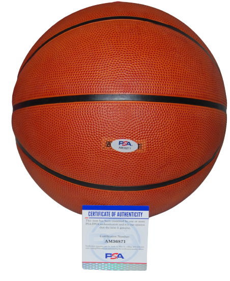 KRIS MURRAY signed (IOWA HAWKEYES) WILSON NCAA basketball PSA/DNA COA AM36871