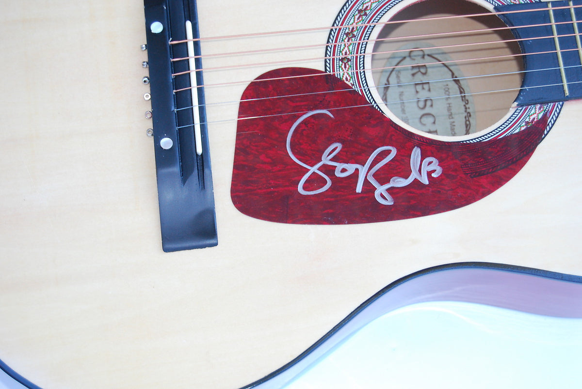 SERENA RYDER signed (MUSIC SUPERSTAR) Acoustic guitar W/COA *STOMPA*
