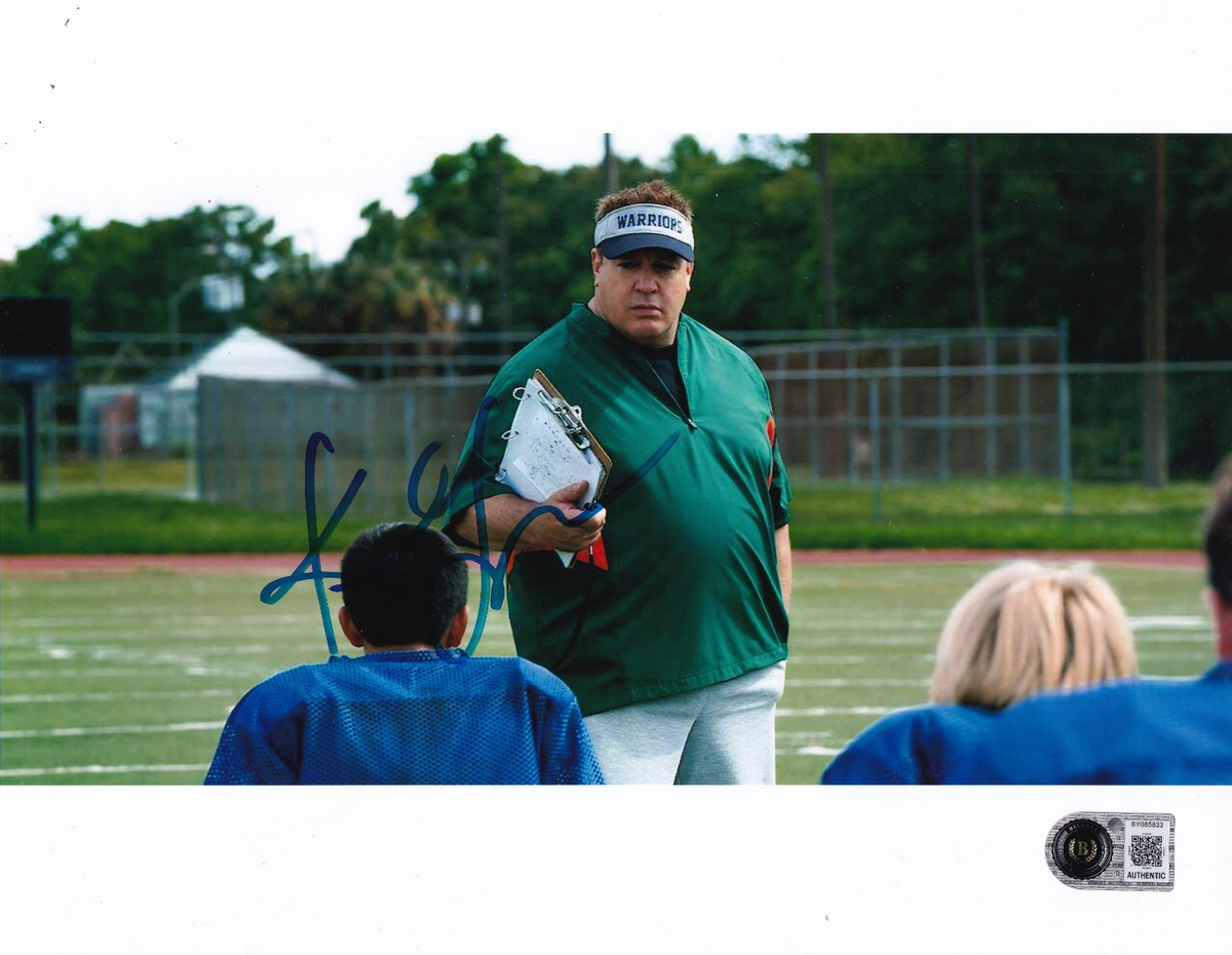 KEVIN JAMES signed (HOME TEAM) Sean Payton movie 8X10 photo BECKETT BY085833