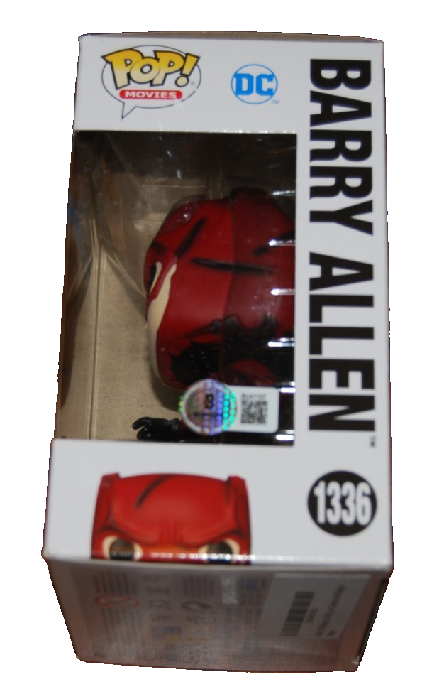 GRANT GUSTIN signed (THE FLASH) Barry Allen #1336 Funko Pop BECKETT BU41107
