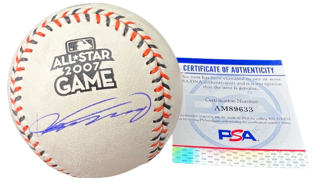 VLADIMIR GUERRERO signed (2007 ALL STAR) Expos Angels baseball PSA/DNA AM89633