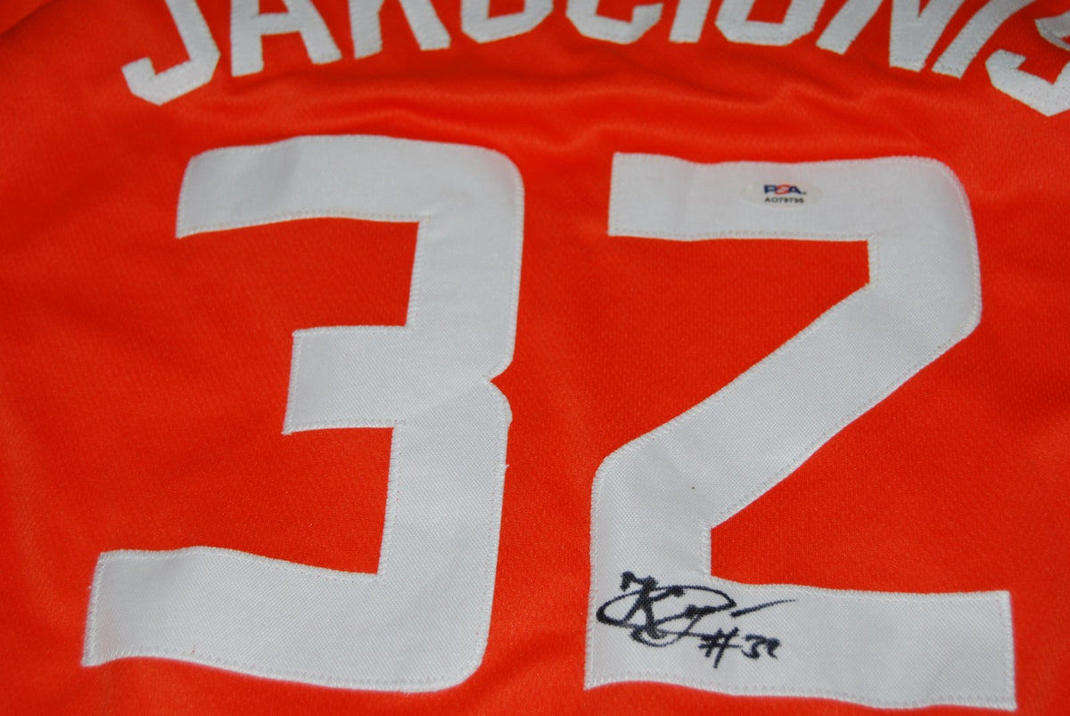 KASPARAS JAKUCIONIS signed (ILLINOIS FIGHTING ILLINI) jersey PSA/DNA AO79795