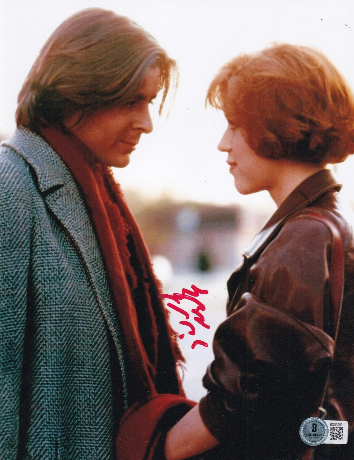 JUDD NELSON signed (BREAKFAST CLUB) John Bender 8X10 photo BECKETT BAS BQ83903