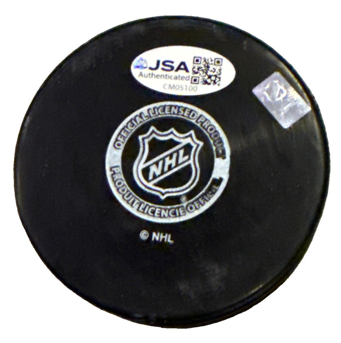 DMITRI SIMASHEV signed (UTAH MAMMOTH) Souvenir Hockey puck JSA CM05100