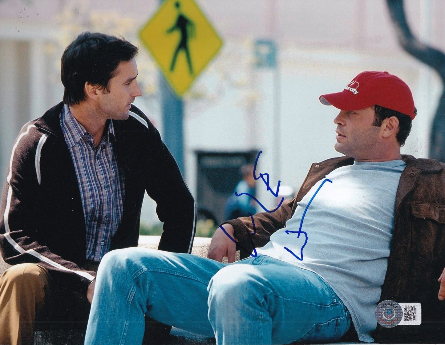 LUKE WILSON signed (OLD SCHOOL) Mitch Movie 8x10 photo BECKETT BAS BL52428