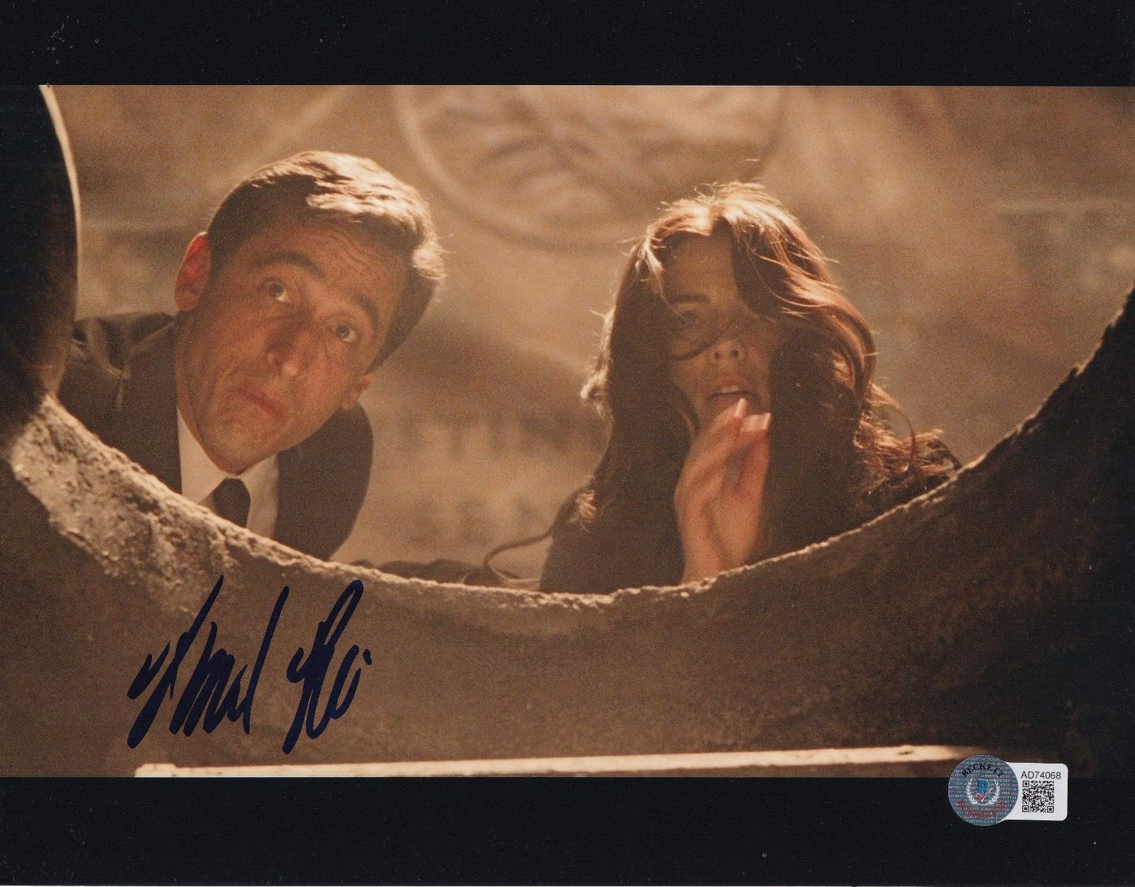 DAVID PASQUESI signed (ANGELS &DEMONS) Movie 8X10 photo BECKETT BAS AD74068