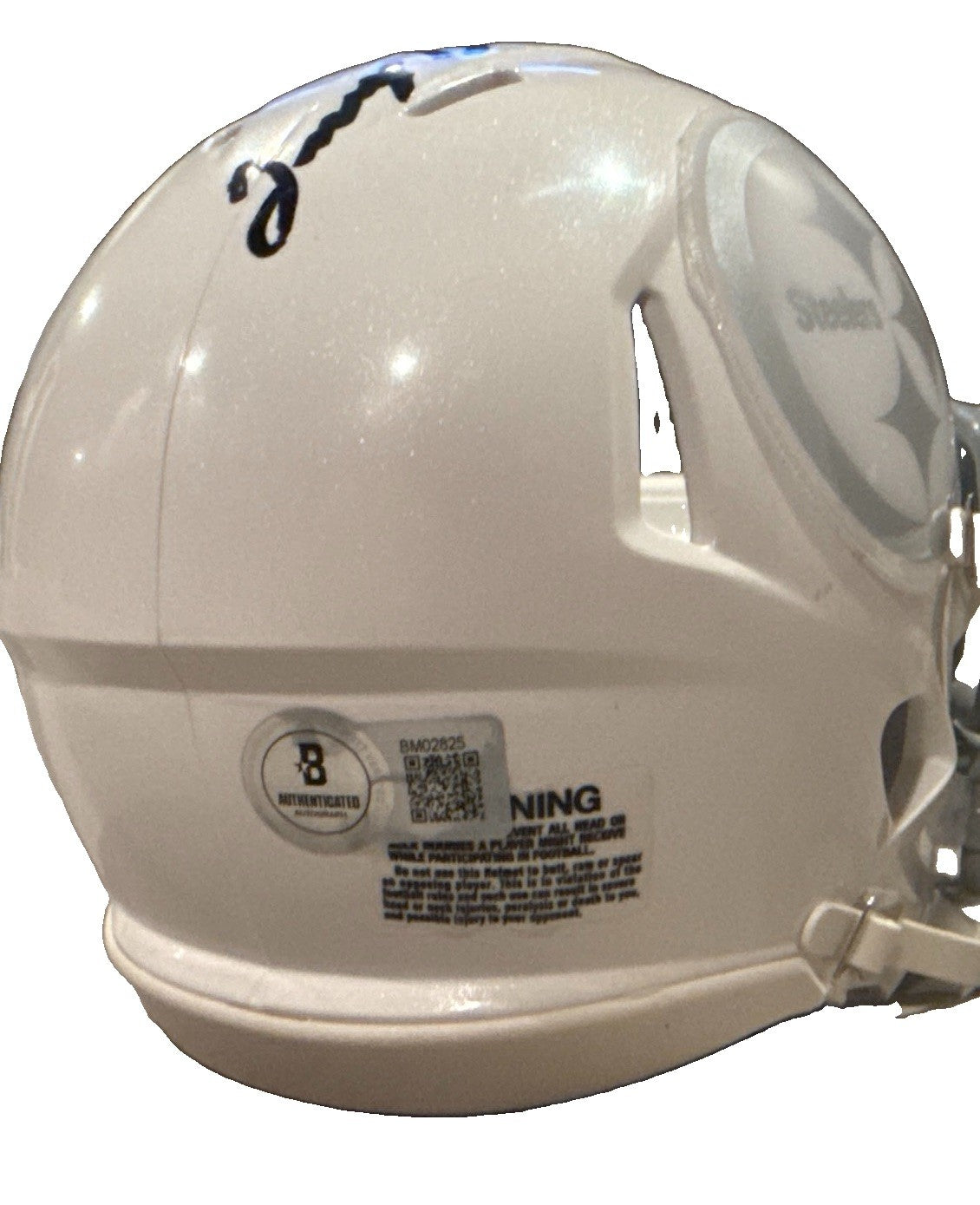 TERRY BRADSHAW signed (PITTSBURGH STEELERS) mini football helmet BECKETT BM02825