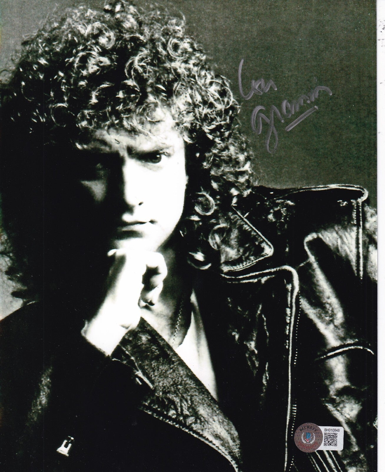 LOU GRAMM (MIDNIGHT BLUE) Music Legend 8X10 photo BECKETT BAS BH010848