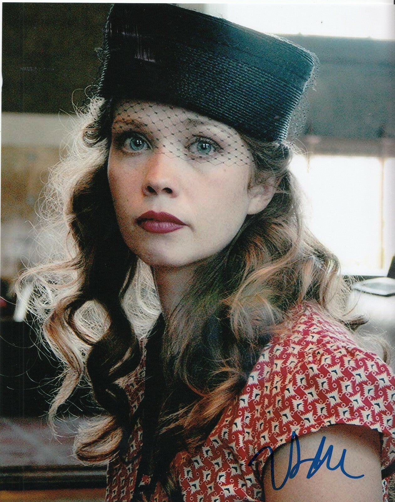 VIRGINIA NEWCOMB signed (THE ATONING) actress 8x10 autographed photo W/COA #1