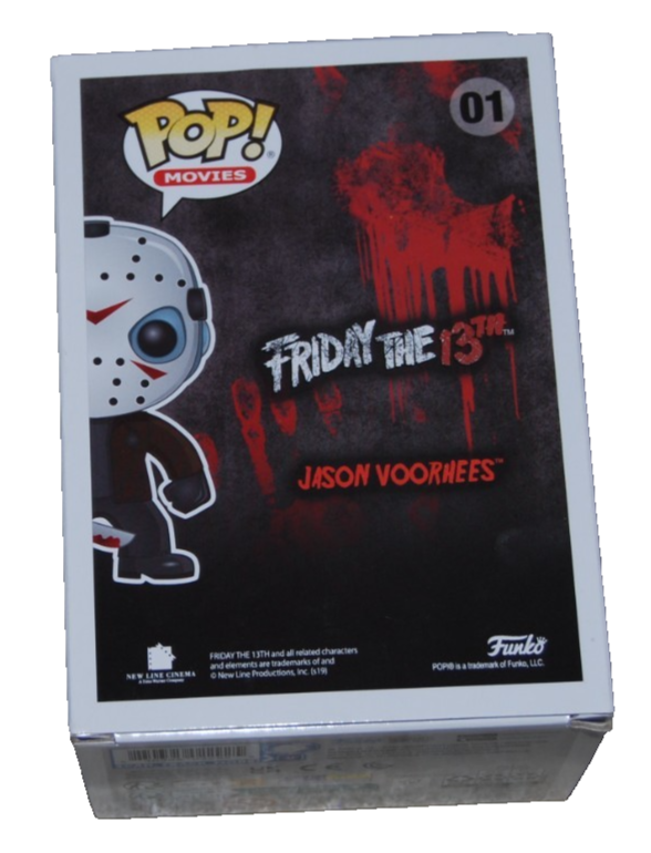 KANE HODDER signed (FRIDAY THE 13TH) Jason Voorhees 01 Funko Pop BECKETT BU41099