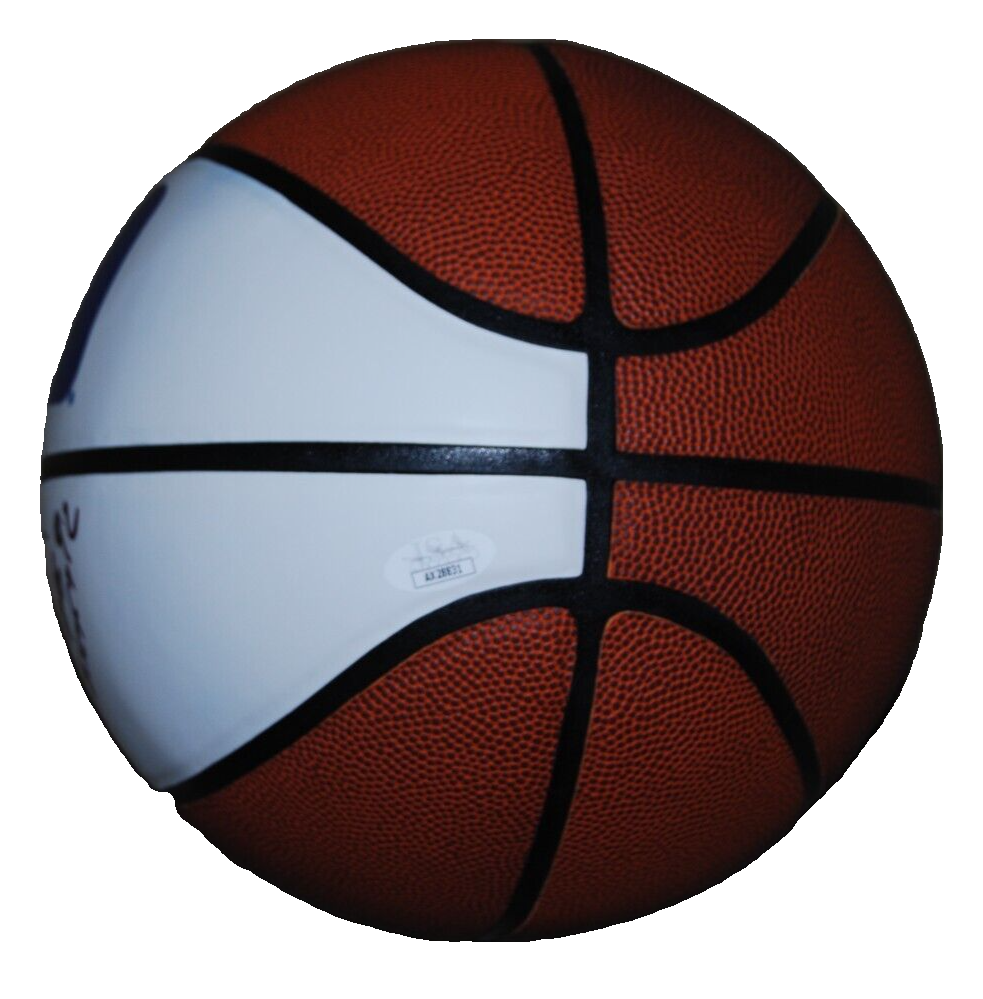 CHEROKEE PARKS signed (DUKE BLUE DEVILS) auto F/S LOGO basketball JSA AX28831