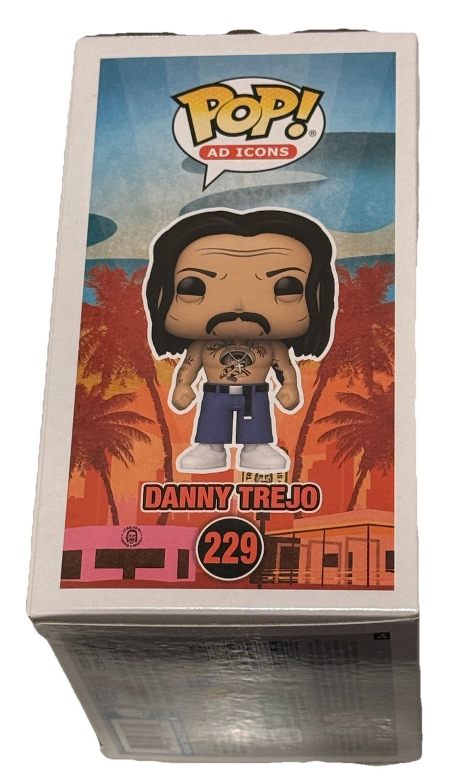 DANNY TREJO signed (POP AD ICONS) autographed #229 Funko Pop BECKETT BAS BU41115