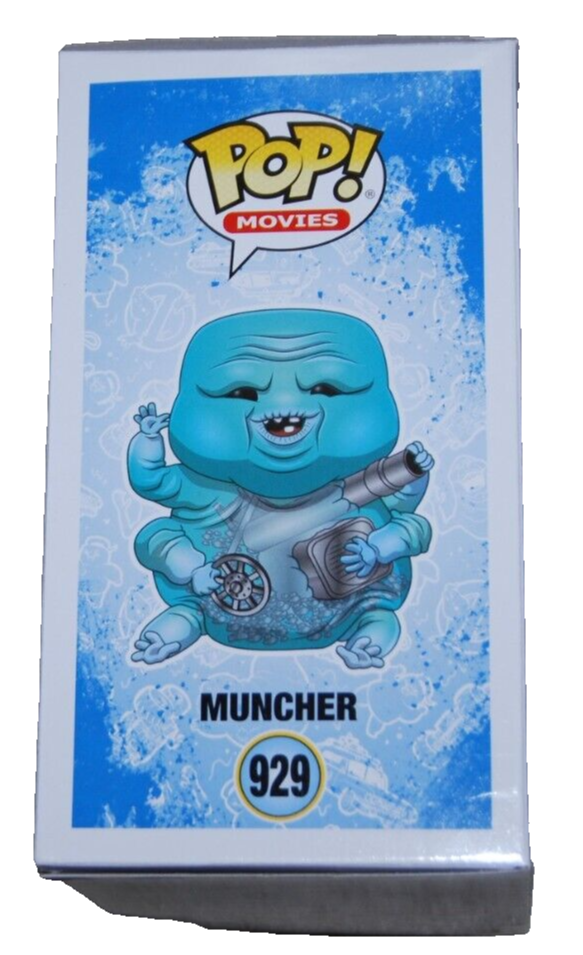JOSH GAD signed (GHOSTBUSTERS) Muncher Funko pop #929 BECKETT BAS BR25972