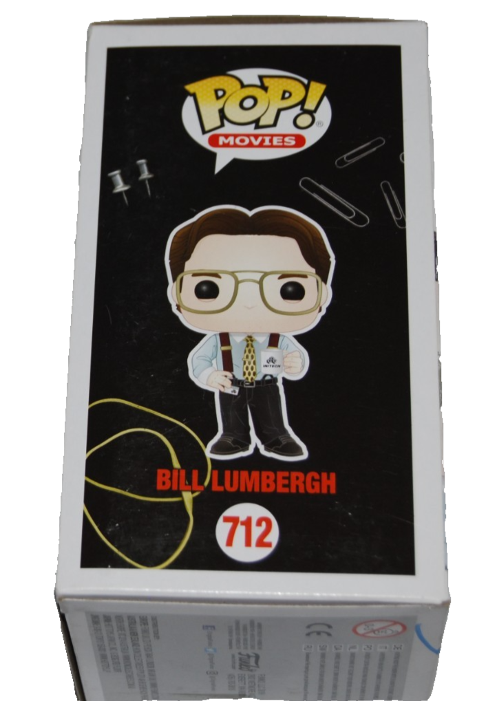 GARY COLE signed (OFFICE SPACE) Bill Lumbergh Funko Pop #712 BECKETT BY085876
