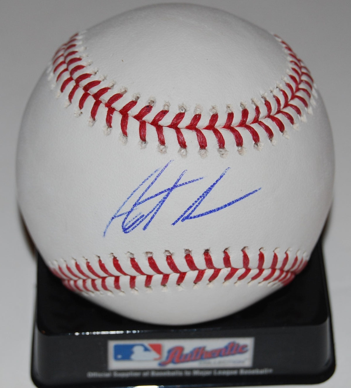 AUSTIN ALLEN signed OML Major League baseball (SAN DIEGO PADRES) *PROOF* W/COA