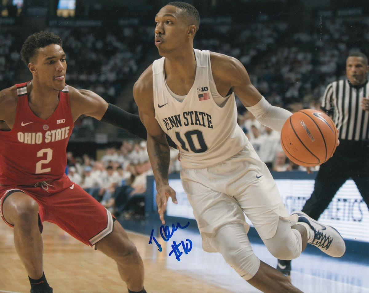 TONY CARR signed (PENN STATE NITTANY LIONS) Basketball DRAFT 8X10 photo W/COA #4