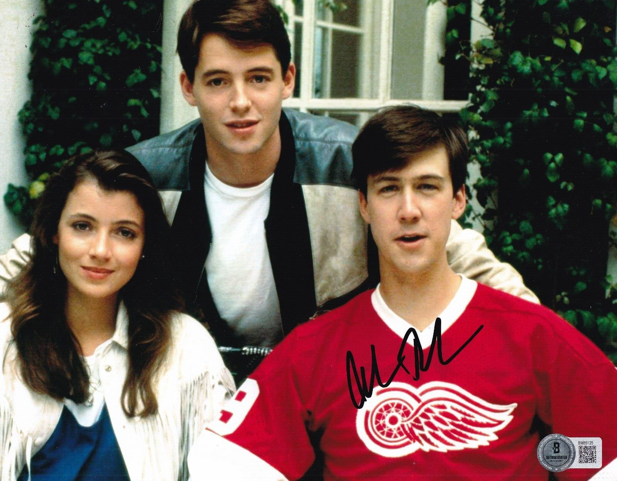 ALAN RUCK signed (FERRIS BUELLER'S DAY OFF) Movie 8X10 photo BECKETT BAS BM85125